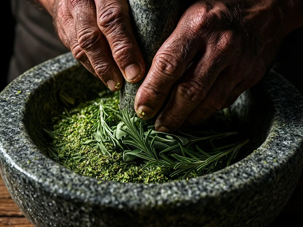 Preparación tradicional de extractos botánicos