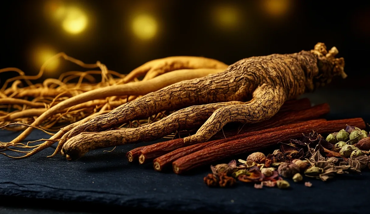 Raíces y hierbas tradicionales